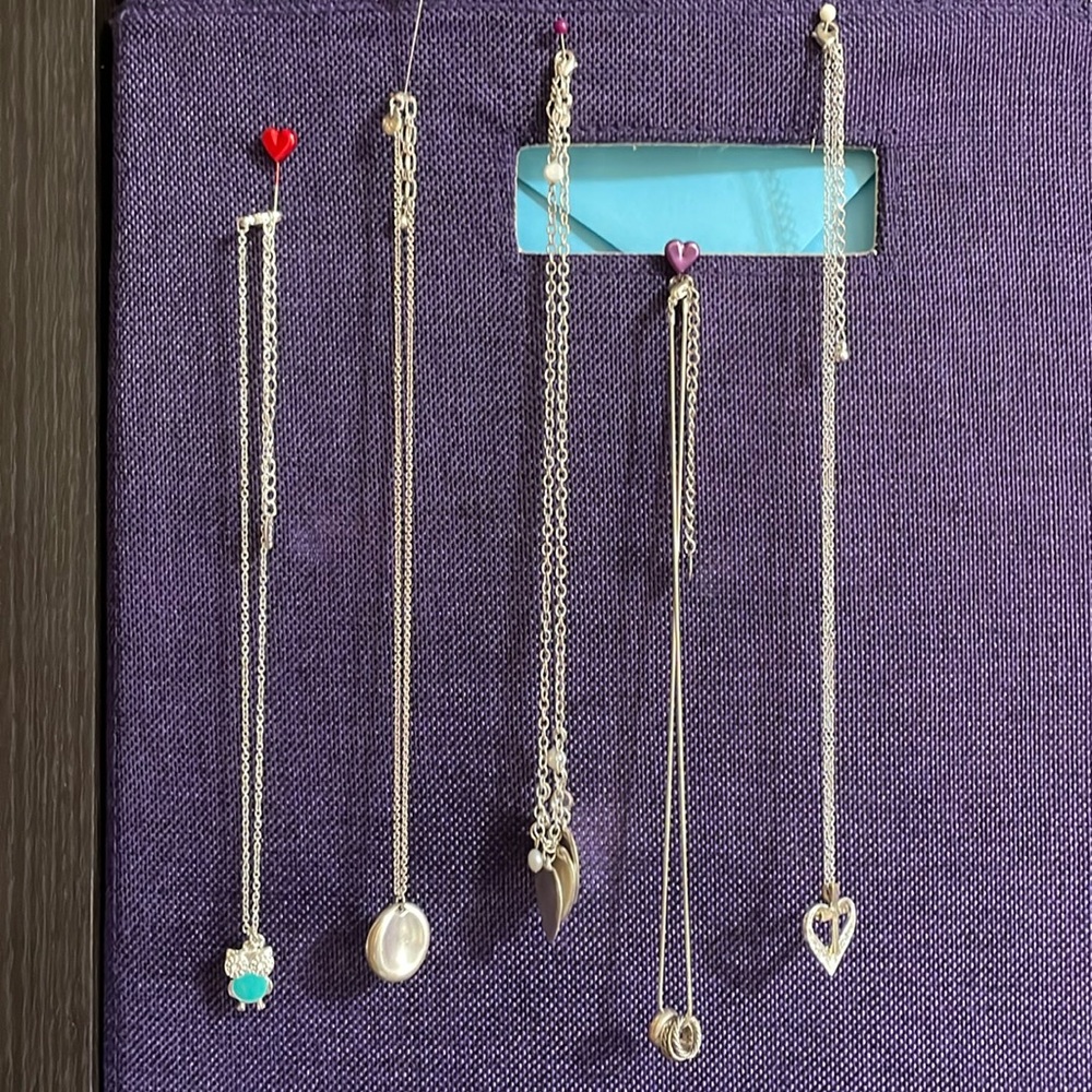 Lot of 5 Necklaces which would be great for teens. AE and Claire's And 1 Other.